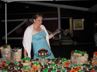 My first wedding cake