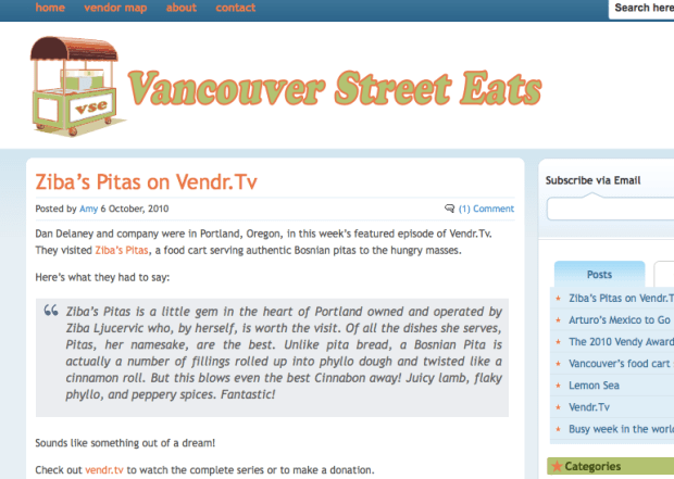 Vancouver Street Eats