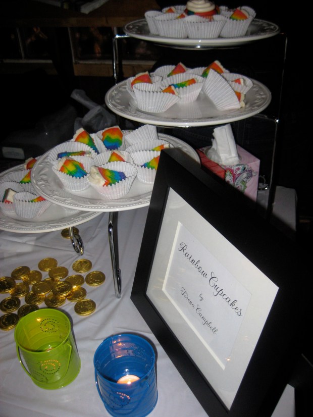 Rainbow cupcakes - I was SERIOUSLY impressed by these ones!