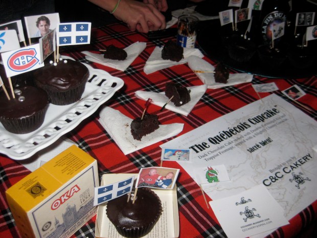 There were a few French displays too... 