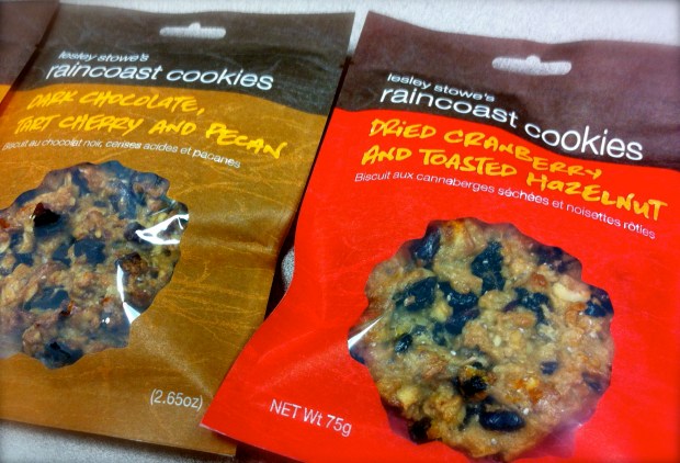 Raincoast Cookie packaging