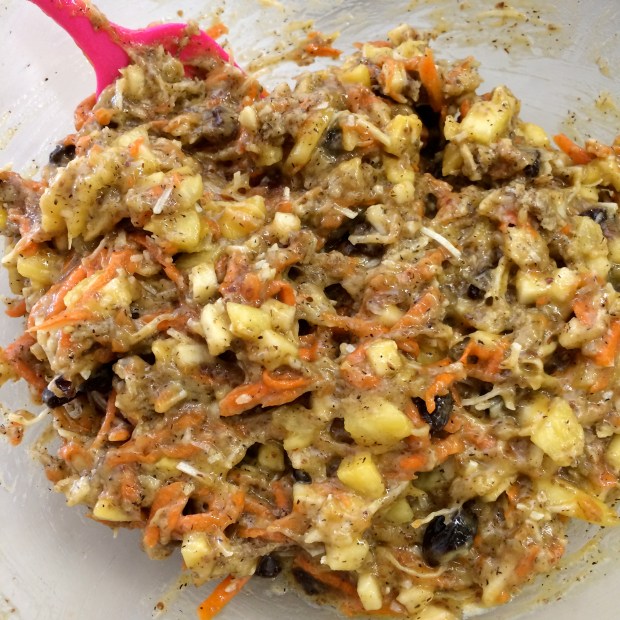 Mix batter just until moistened