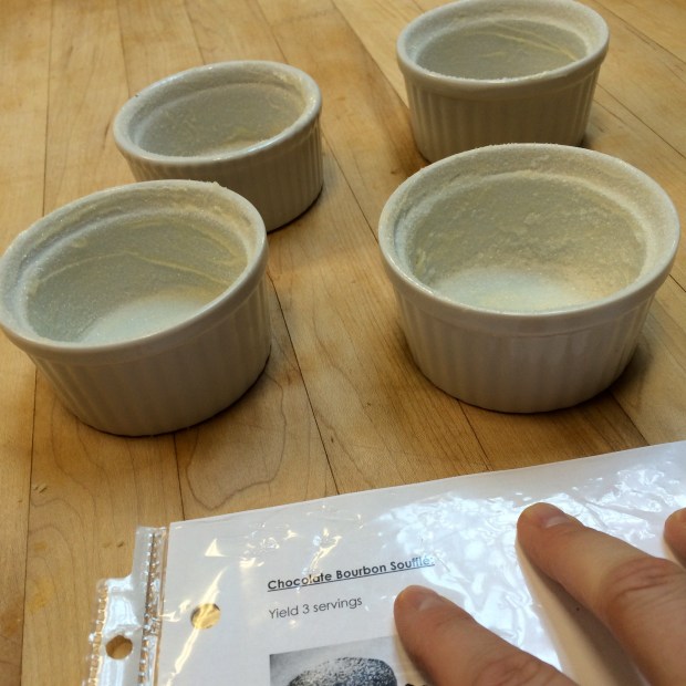 Ramekins! We used alot of these on souffle day. 